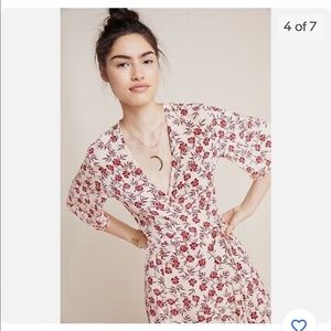 Faithfull the Brand Midi Wrap Dress